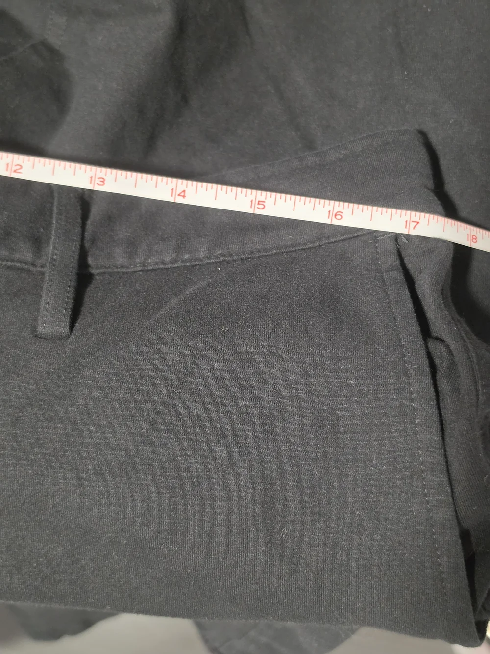 Good Man Brand Black Cotton Blend Forward 5-Pocket Flex Pro Jersey Pant Large